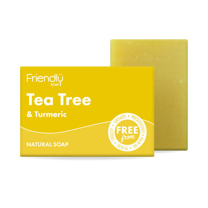 Tea Tree & Turmeric Natural Soap
