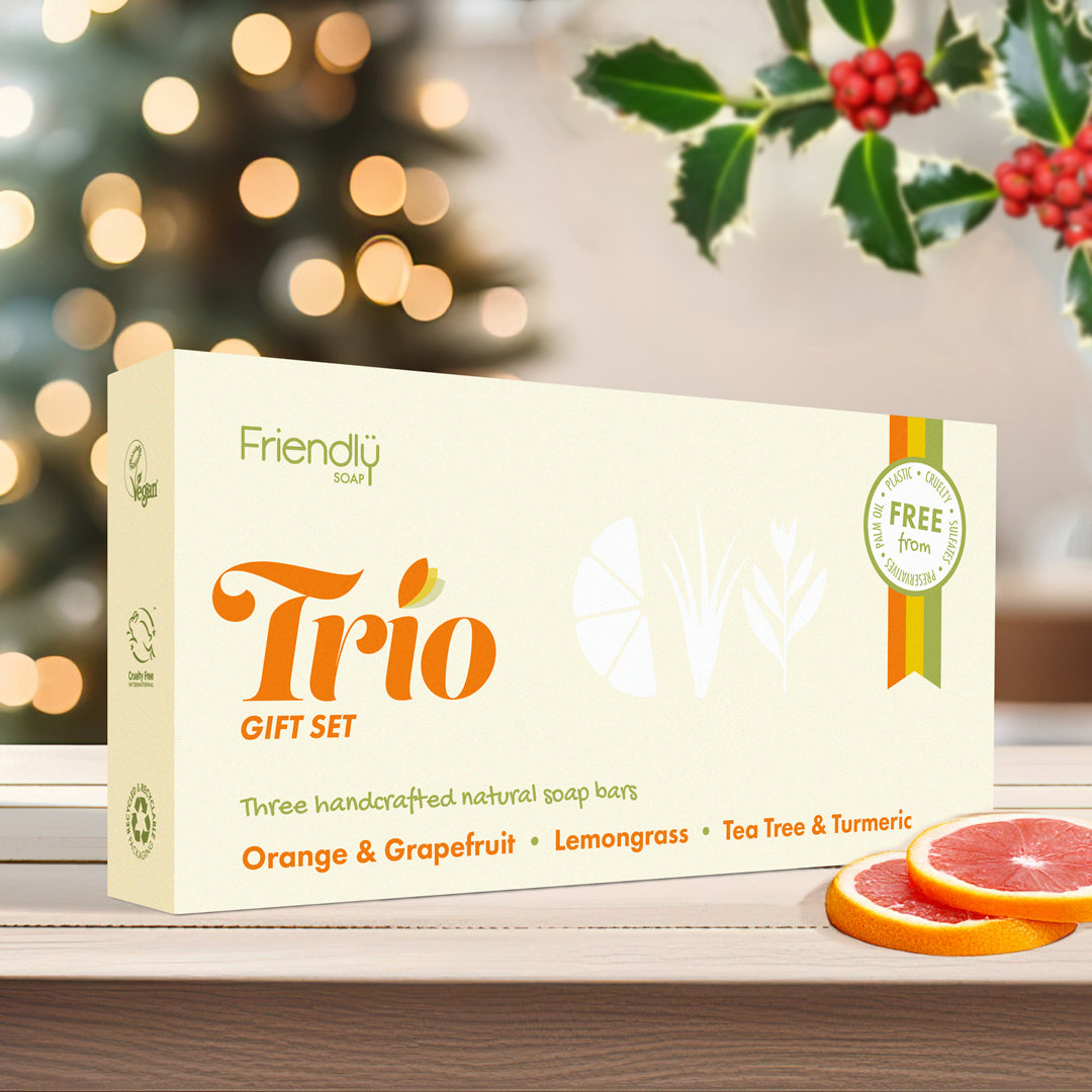 Trio Gift Set - Orange & Grapefruit, Lemongrass, Tea Tree & Turmeric
