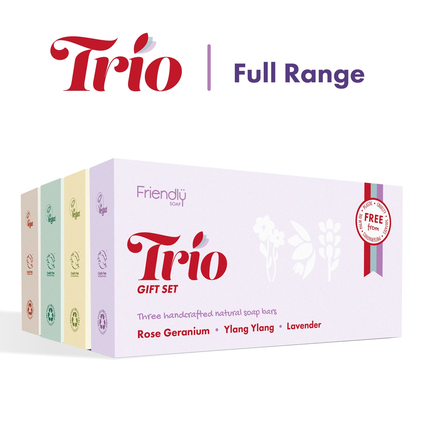 4 Pack - Trio Gift Sets - Full Range