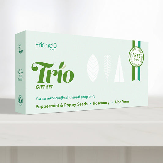 Trio Gift Set - Peppermint & Poppy Seeds, Rosemary, Aloe Vera
