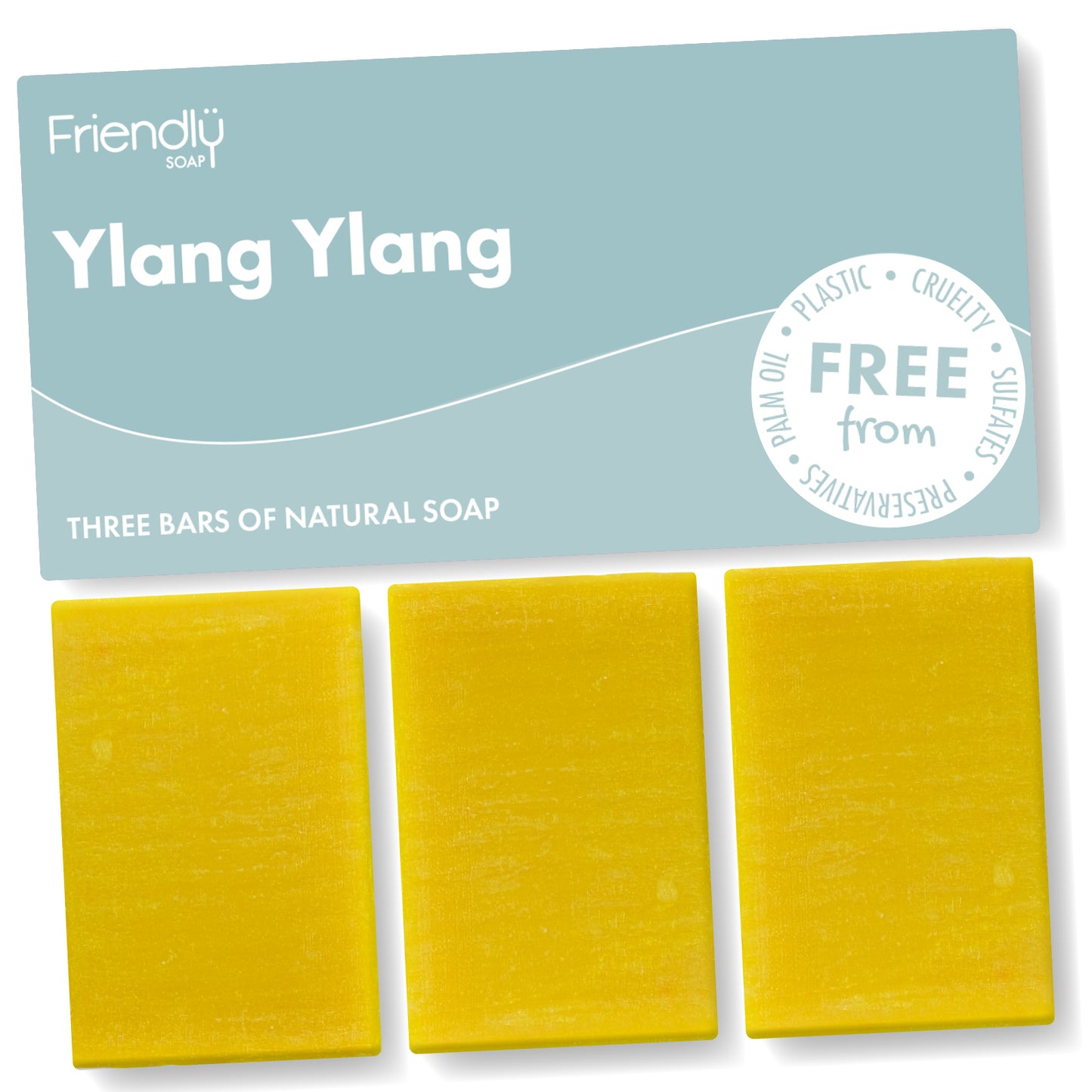 3 Pack - Ylang Ylang Natural Soap
