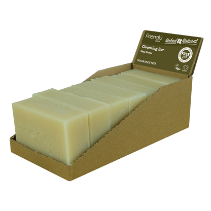 Naked & Natural - Cleansing Bar - Shea Butter - Fragrance-free