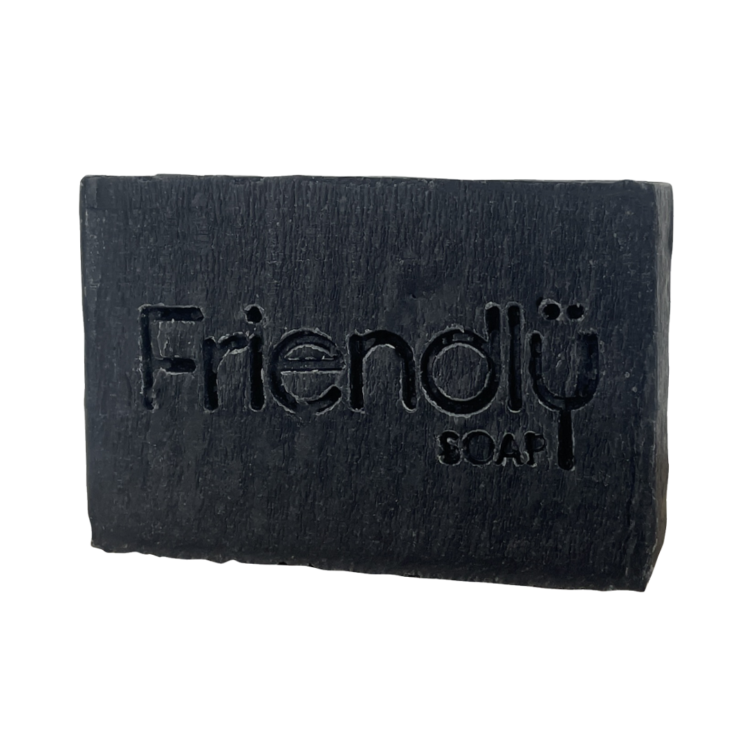 friendly soap detox bar with activated charcoal rosemary and lime