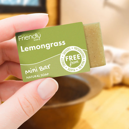 Mini Bar 24 Pack - Natural Soap - Lemongrass