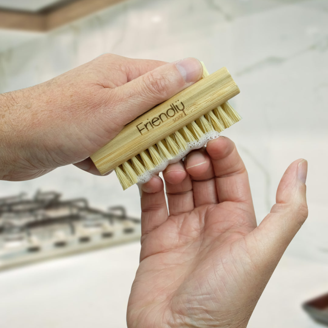 Nail Brush - Bamboo & Sisal