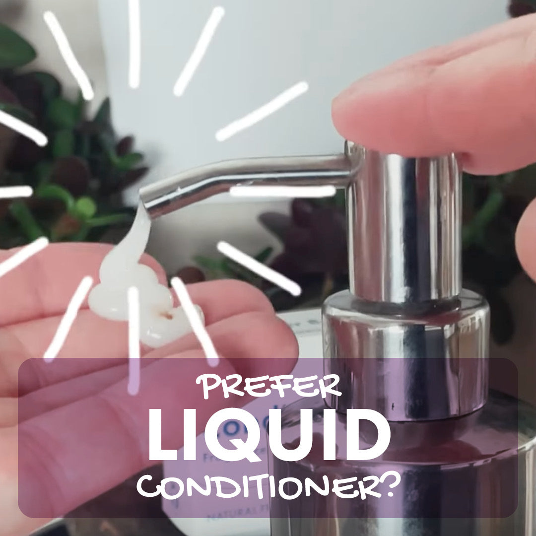 how to make your conditioner bar into a liquid