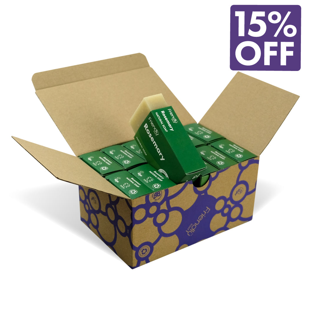 12 Pack - Natural Soap - Rosemary