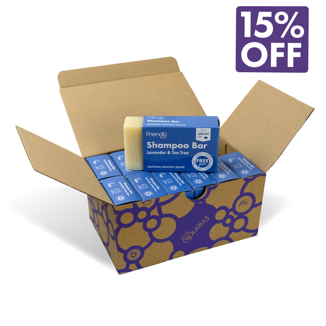 12 Pack - Shampoo Bar - Lavender & Tea Tree