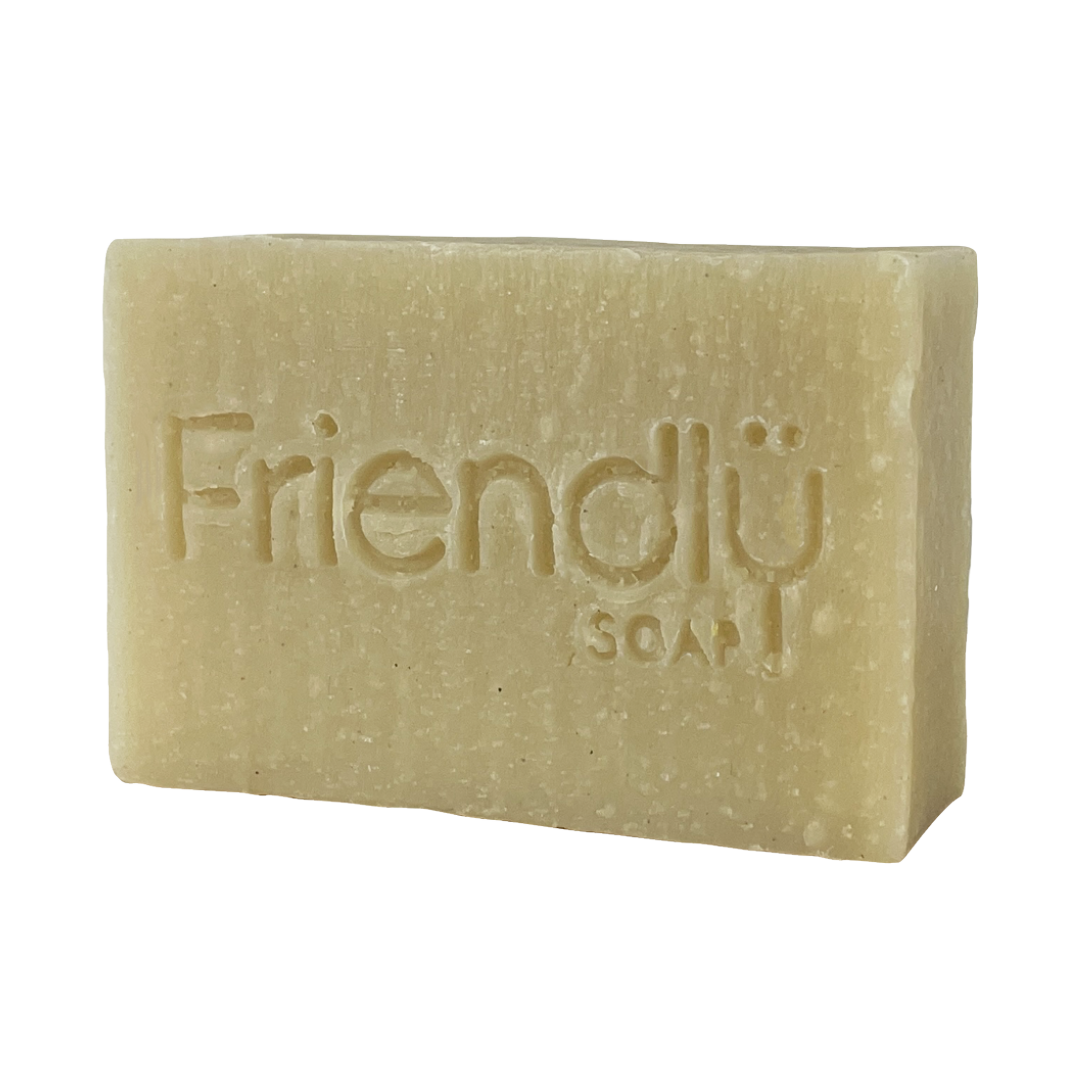 friendly soap shaving bar - orange and lavender
