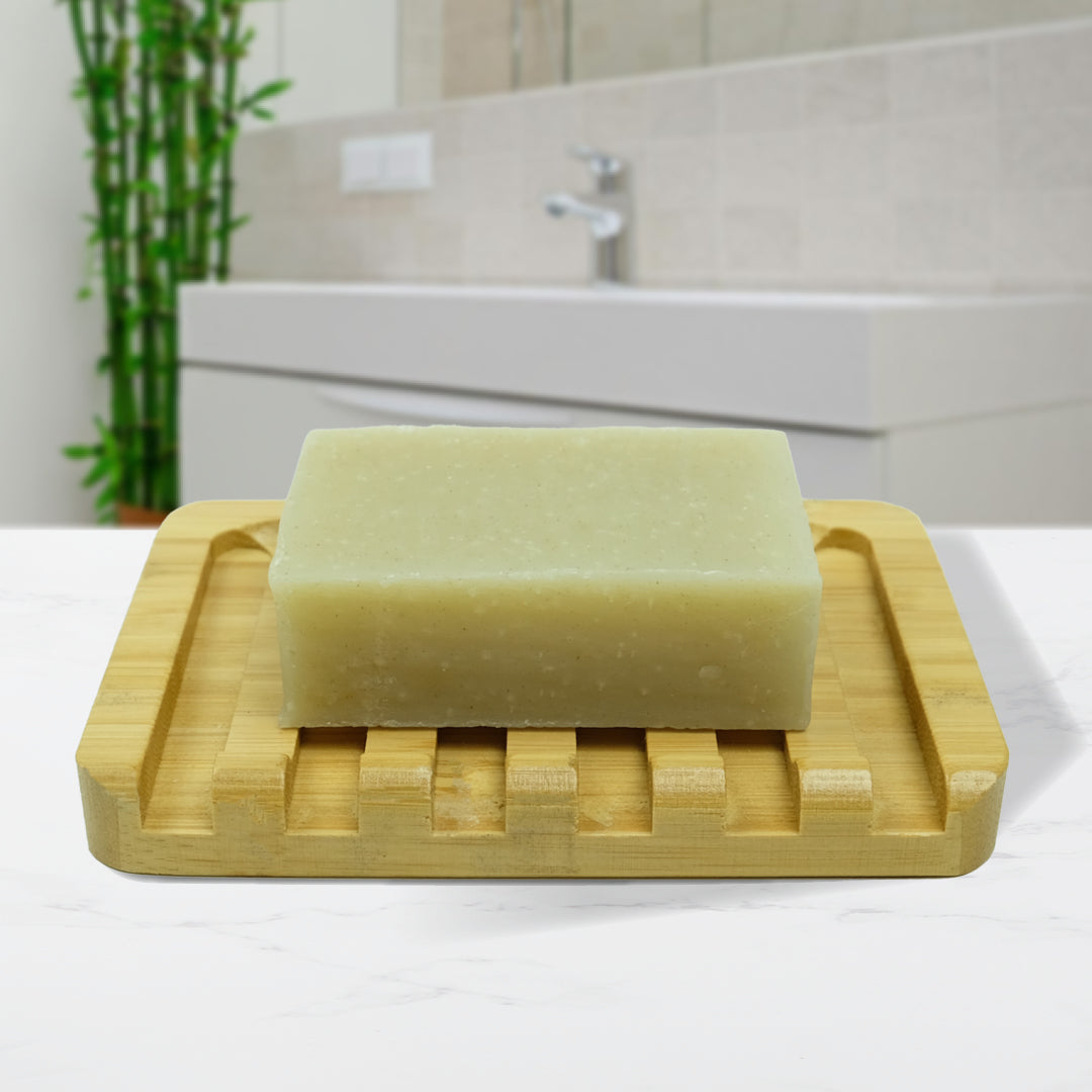 Natural Bamboo Soap Rack (Waterfall Style)